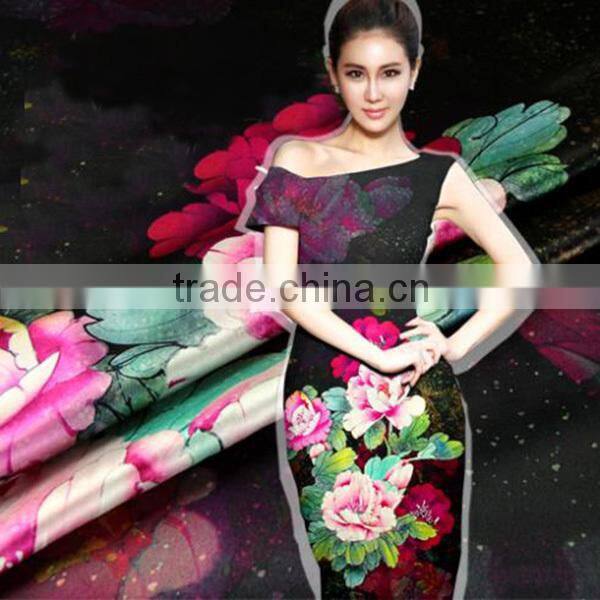 import garment chinese 100% pure silk fabric