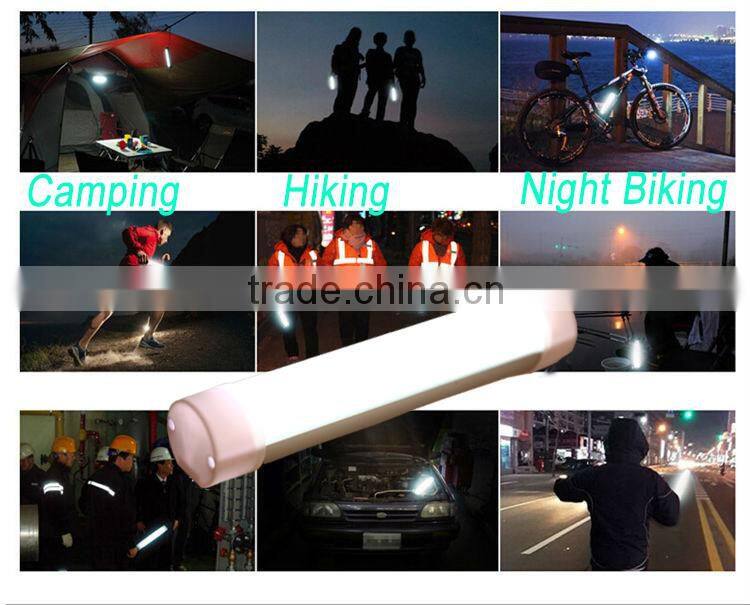 Micro USB Rechargeable Portable mini rechargable LED tubes LED emergency light LED torch