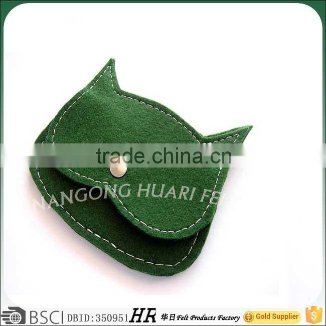 handmade felt purse for coin