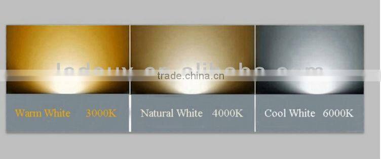 9W 15degree beam angle adjustable led track light 360degree rotateble 180 degree adjustable