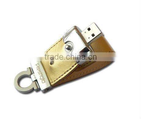 Nice looking leather usb flash drive