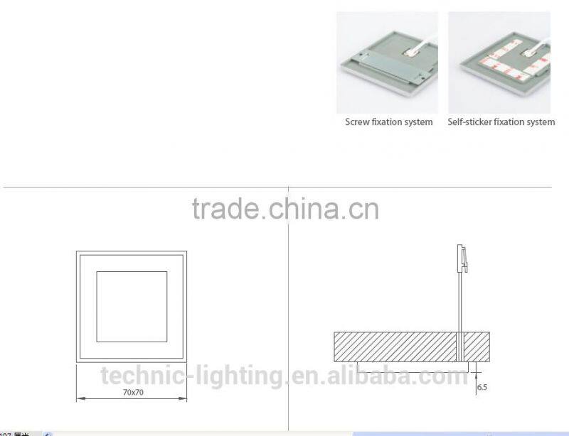 led ceiling light for kitchen/bathroom