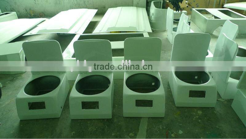 Custom made fiber glass game machine shell