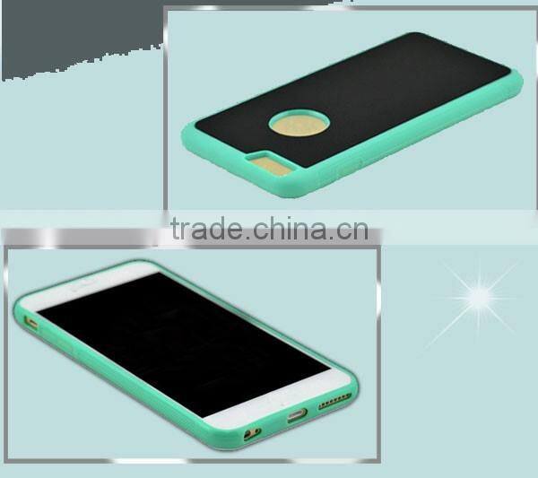 Anti-gravity Magical Sticky PC Case with TPU Border for iPhone 6 Plus/6S Plus (5.5")