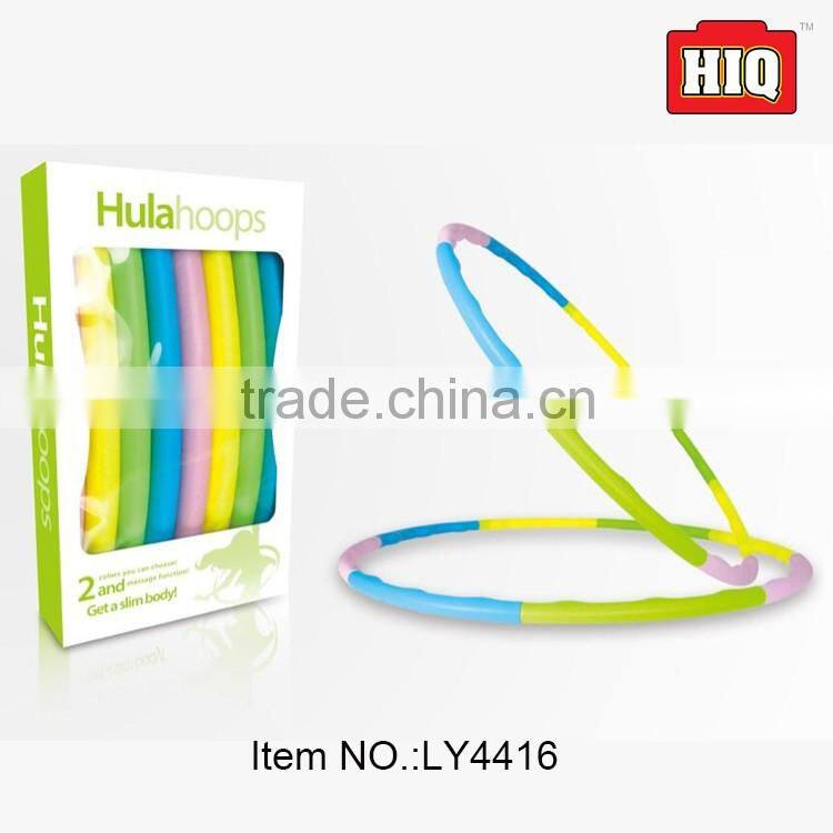 High Quality plastic fitness hula hoop hoola hoop for children