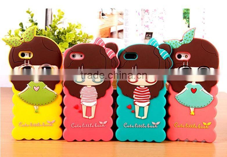Fashion TPU PC Shockproof Silicon Case For iPhone 5s