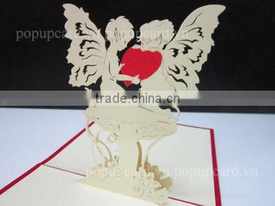 Hummingbird Happy birthday 3d pop up card