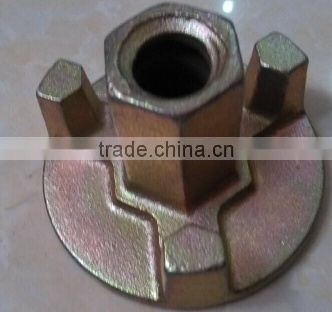 15/17mm Formwork tie rod and wing nut