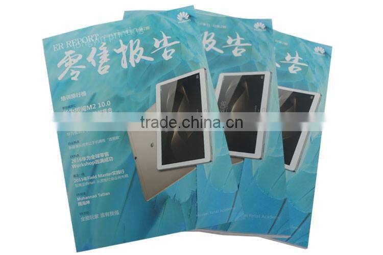 Full color printed custom cheap magazine, photo album printing