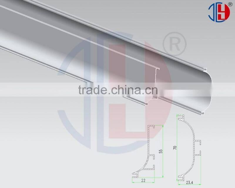 T5 - T8 6063 aluminium series with extruded profile