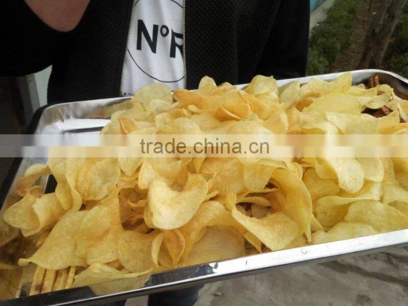 fried potato chips line from inber factory