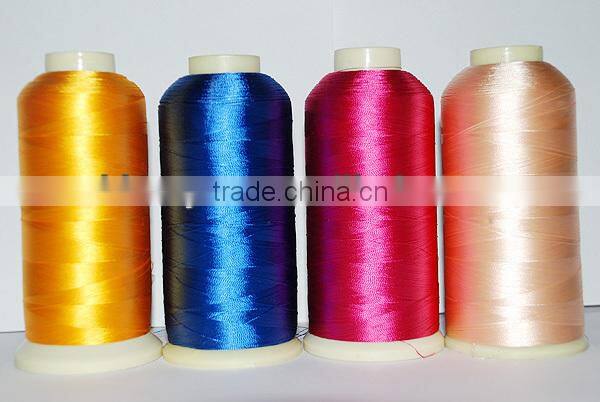 High tenacity rayon embroidery thread