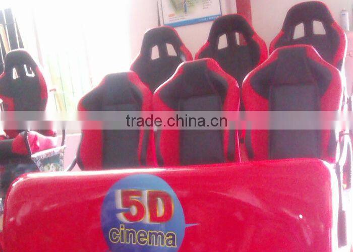 2014 multi function 5d motion cinema simulator chair