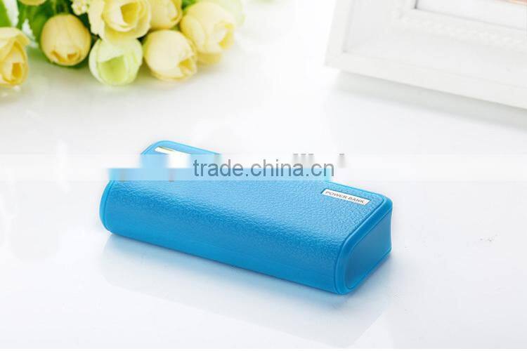 NEW fashionable and colourful mobile phone charger portable power bank 5200mah