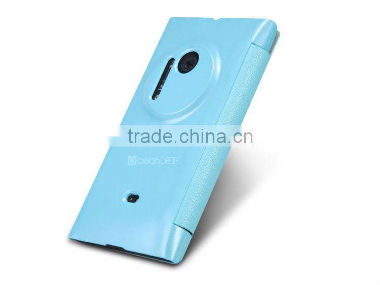 Guangzhou exporting phone accessories Hybrid case PU&PC flip leather case for Nokia Lumia 1020 case mobile alibaba in china