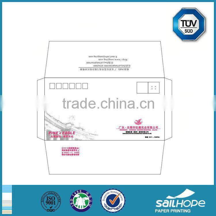 Best quality new design letter paper envelope