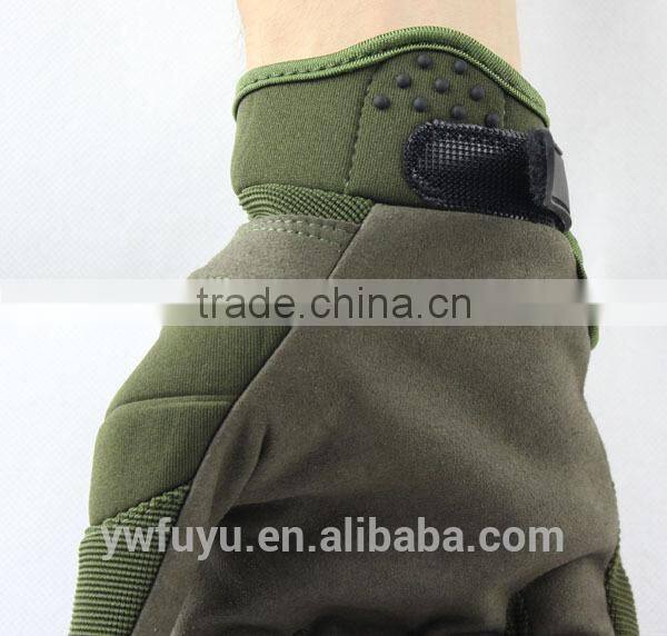 microfiber military olive green gloves