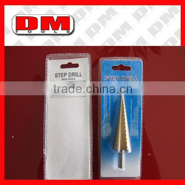Fashion factory supply professional hss step drill bit