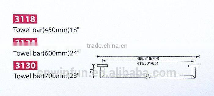 Bathroom brass single towel bar/ towel holder / Europe towel bar FM-3124