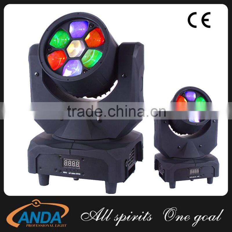 2016 High Quality 7pcs*12W RGBW LED Moving Head Light