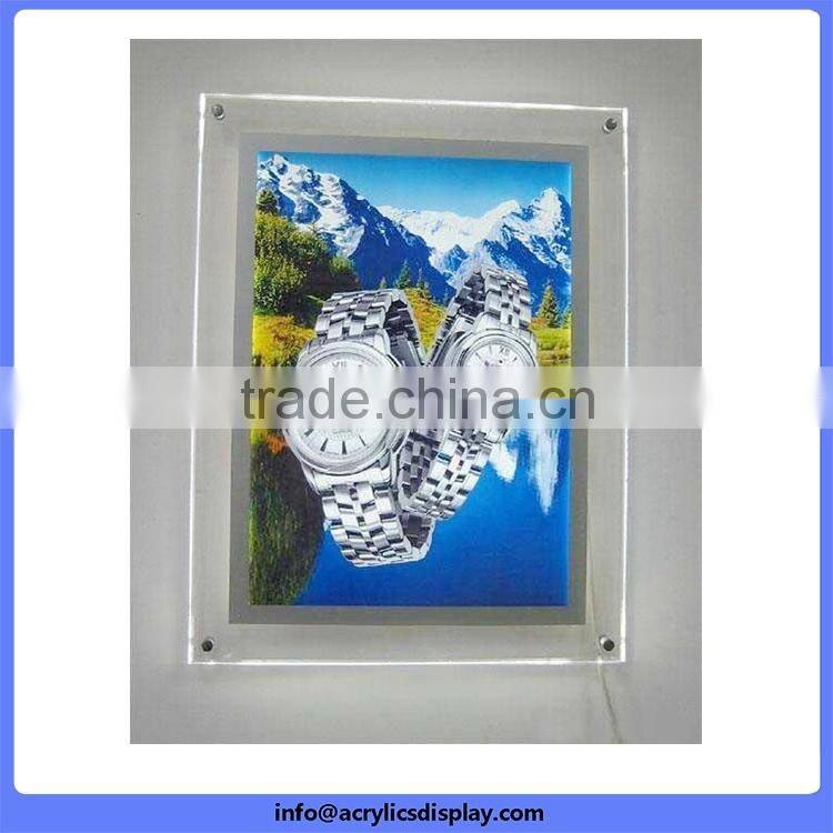 Bottom price hot selling led outdoor acrylic light box