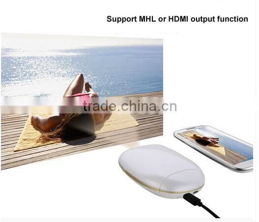 HOT SALE 1080P SUPPORTED 3D Mini Video Projector for Smart Phone