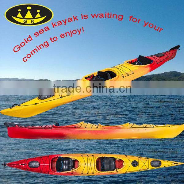 China Sea Kayak with smart foot rest