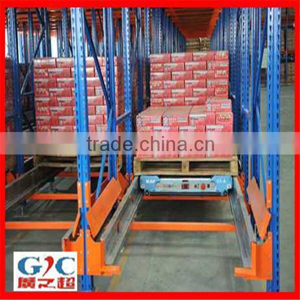 Electric Rail Guided Vehicle for Warehouse Storage