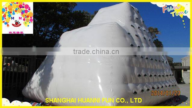 Inflatable popular Water park iceberg for carnivals