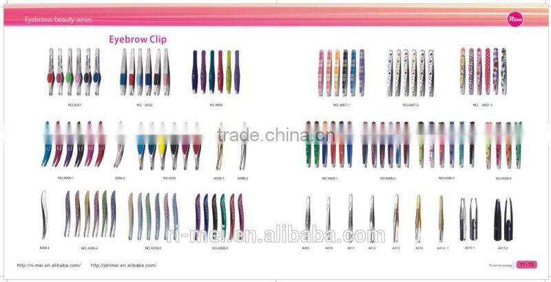 custom slant tweezers