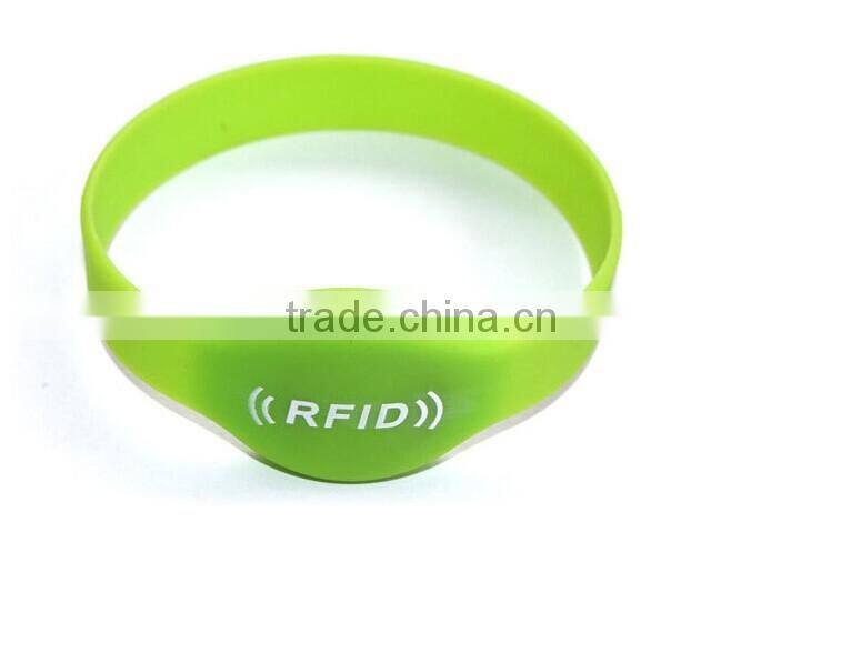 Customized printing RFID silicone wristband/bracelet