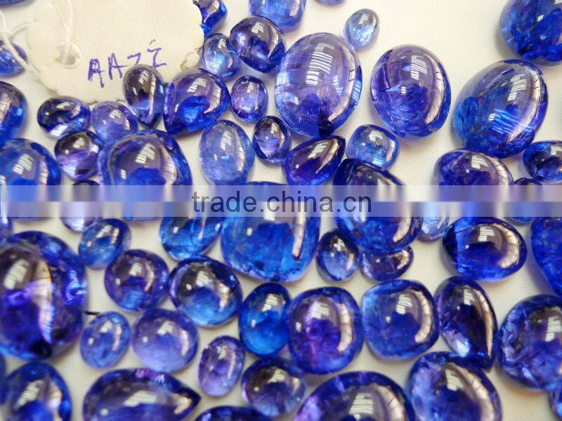 Natural Multi Shape Cabs Loose Gemstone Tanzanite