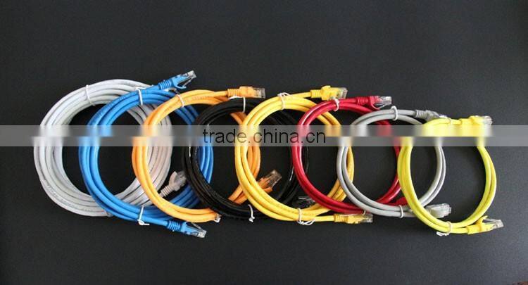 high quality Factory price Bare copper/CCA/CCAG 3m cat6 lan cable