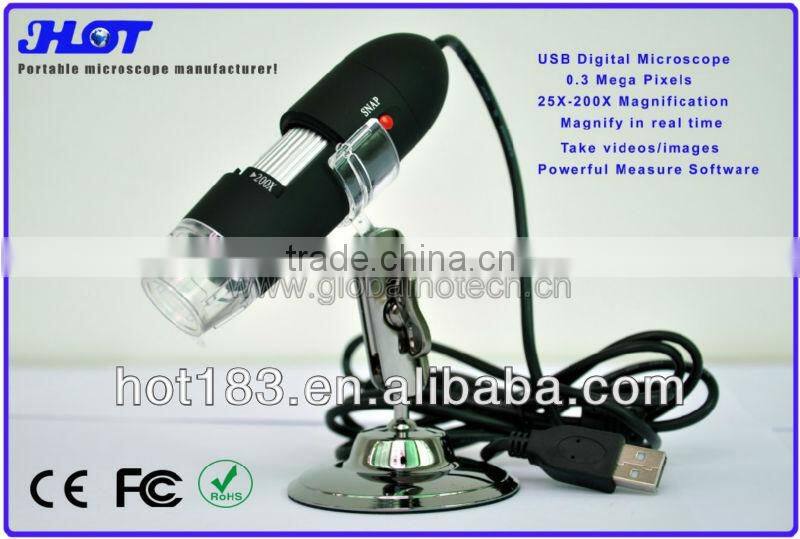 New 200 digital handheld microscope