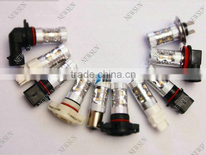 New for car 50W Led fog/turning/backup/reverse/brake stop light 1156 1157 3156 3157 t20 9006 9005 PSX13 PSX24W c ree Led bulb