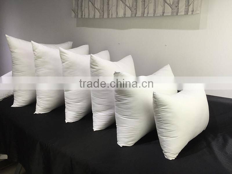 Nonwoven and brush fabric cushion insert pillow inner cushion core pillow filling with pp cotton,batting,buckweat