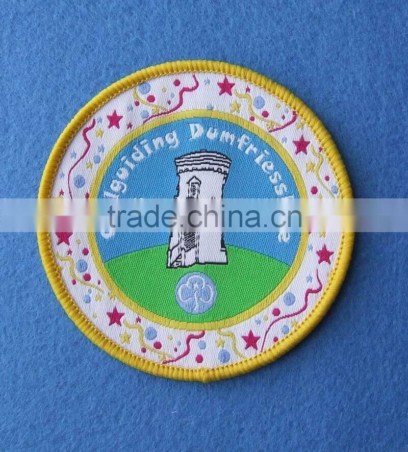 elegant apparel woven badges