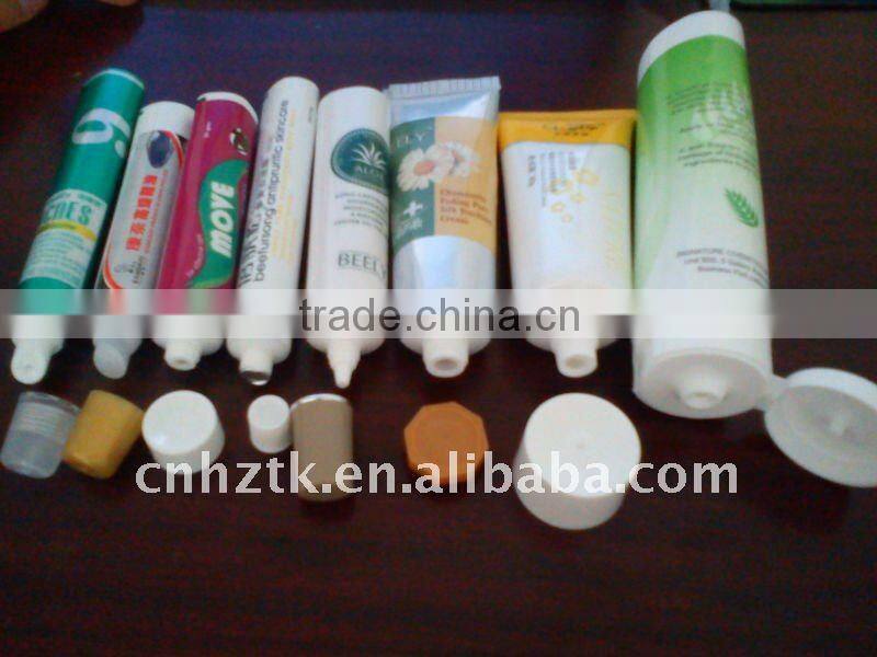 various cosmetic laminated tubes