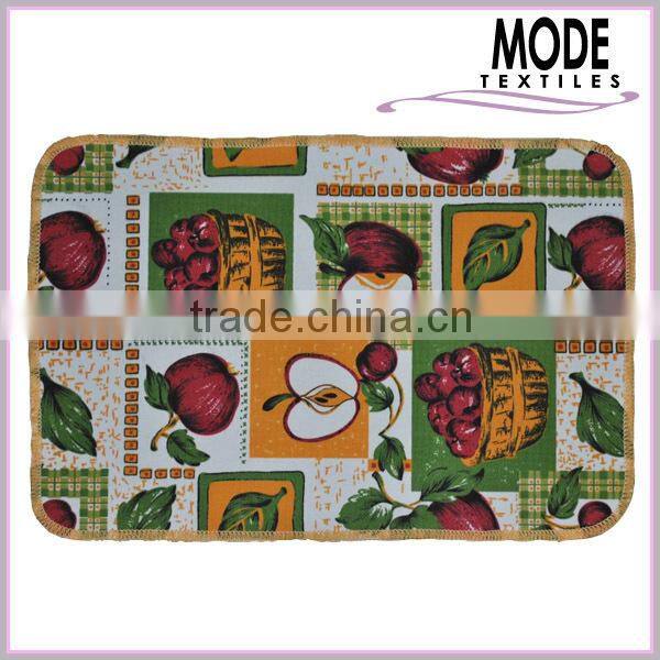 fruit design printed door mat with cheap price