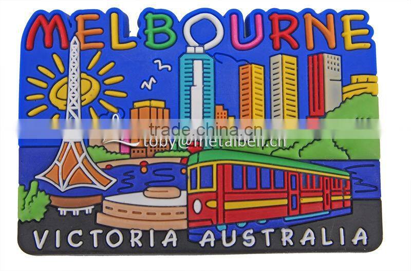 pvc magnetic fridge stickers