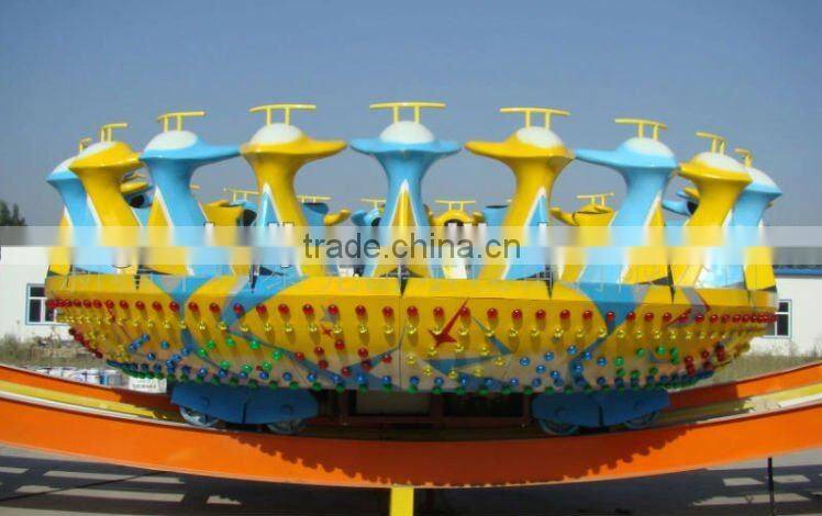 amusement park equipment flying saucer
