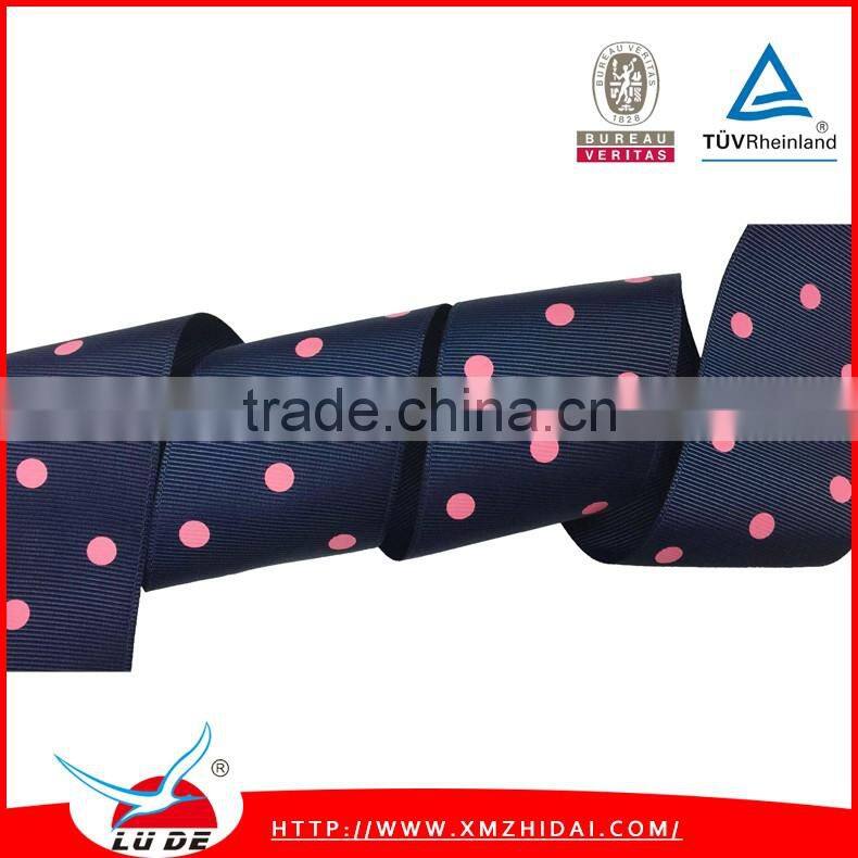 Top Quality Printed grosgrain ribbon 22MM