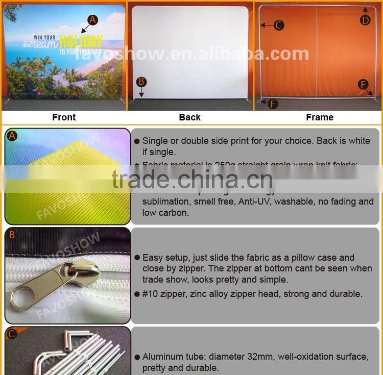 Protable Custom Exhibition Booth Partition Walls