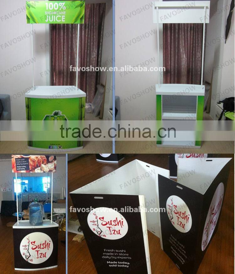 Hot Sale ABS Promotion Table, High Quality Promotion Counter