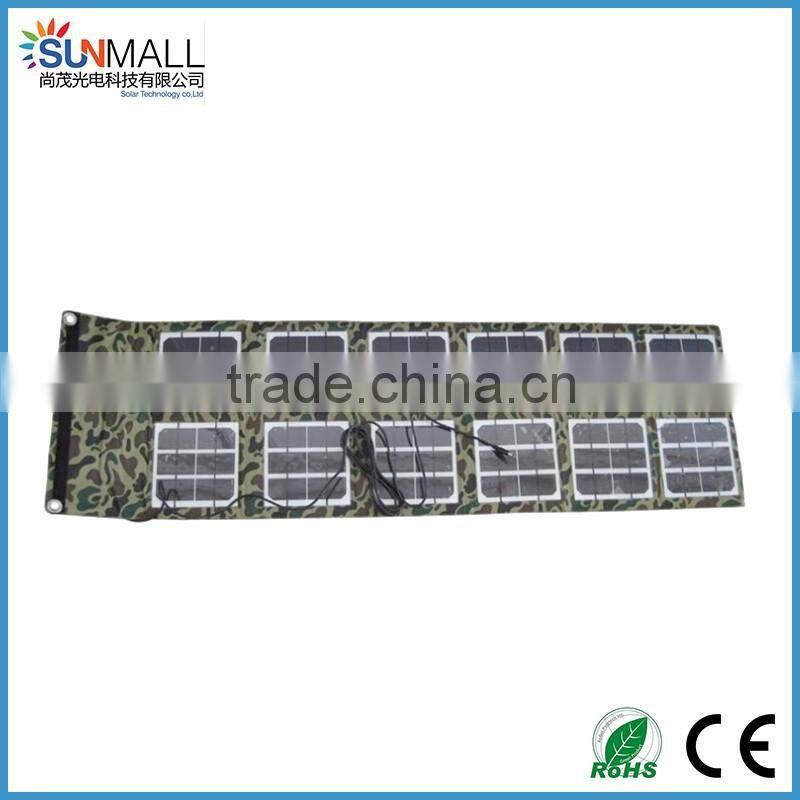 High quality pv mono poly 18 v 36 w folding solar panel carry bag for travelling