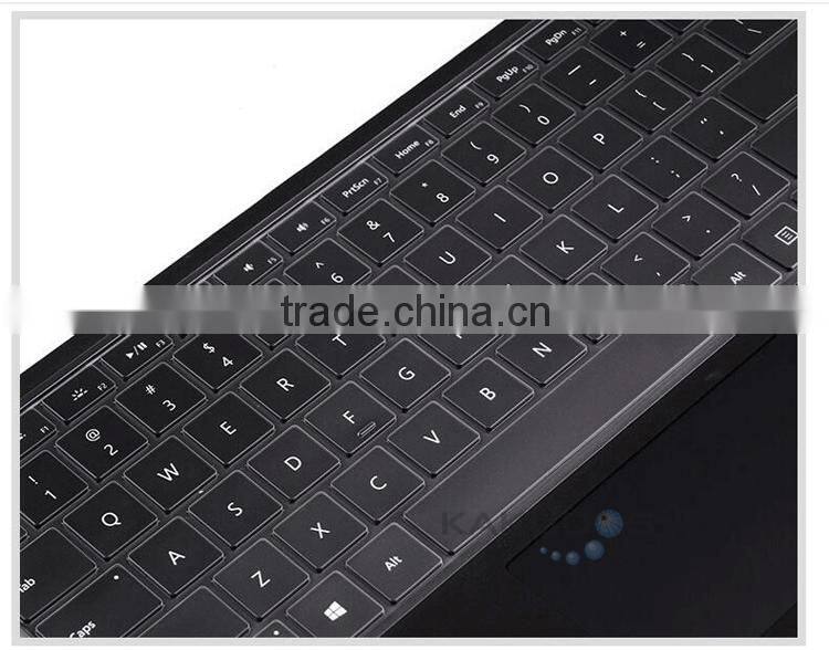 Eco-friendly TPU custom laptop keyboard cover for microsoft surface type cover skin