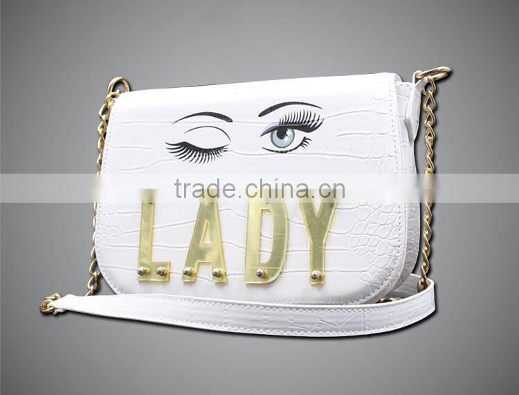 BSCI FACTORY Eye ladies shoulder bags