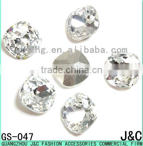 round shaped crystal decorative glass beads