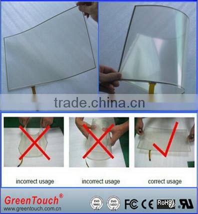 Customized 10.4 inch 4 wire resistive touch screen supplier