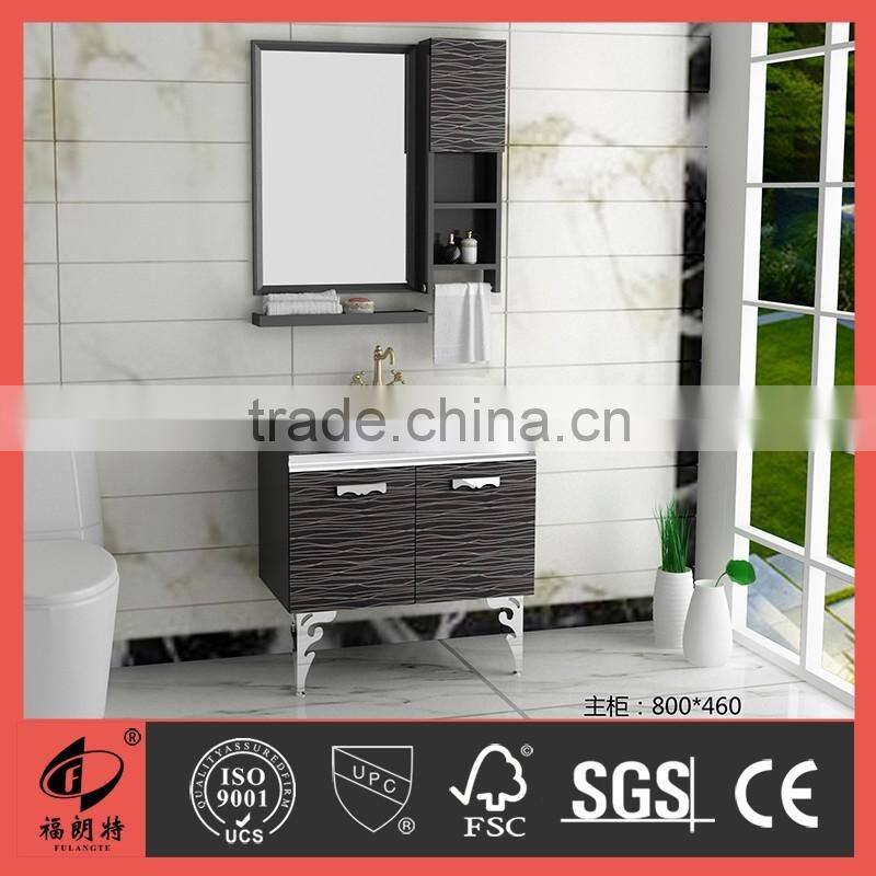 800MM floor mounted stainless steel bathroom cabinet 1056-1